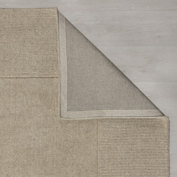 Bež volnen tekač 60x230 cm – Flair Rugs-image-2