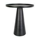 Črna kovinska mizica Leitmotiv Force, višina 48,5 cm