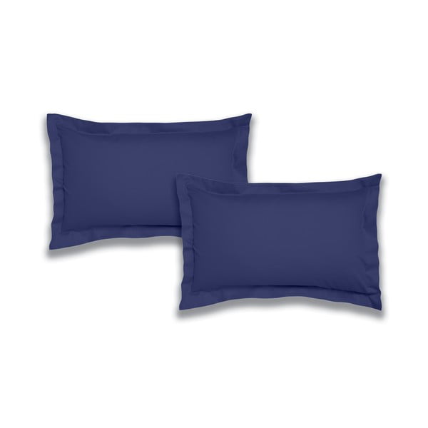 Prevleke za vzglavnik iz bombažnega perkala v kompletu 2 ks 50x75 cm Cotton Percale – Bianca