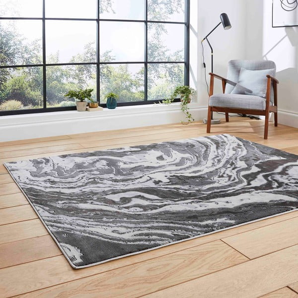 Siva preproga 80x150 cm Apollo – Think Rugs-image-2