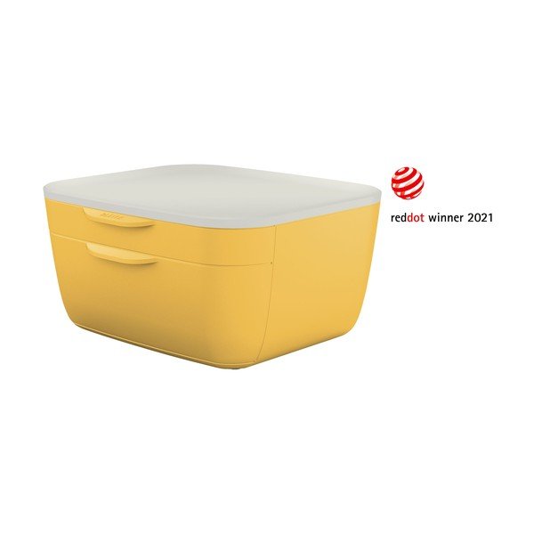 Rumena škatla s predali Leitz Cosy-image-2