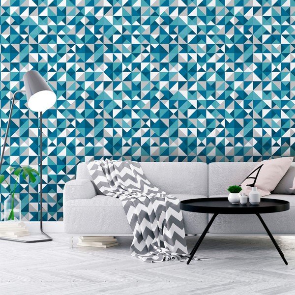 Stenska nalepka Ambiance Wall Decal Skandinavski Bergen, 40 x 40 cm-image-2