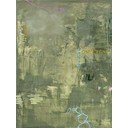 Ročno naslikana slika na platnu 88x118 cm Green Petite – Malerifabrikken