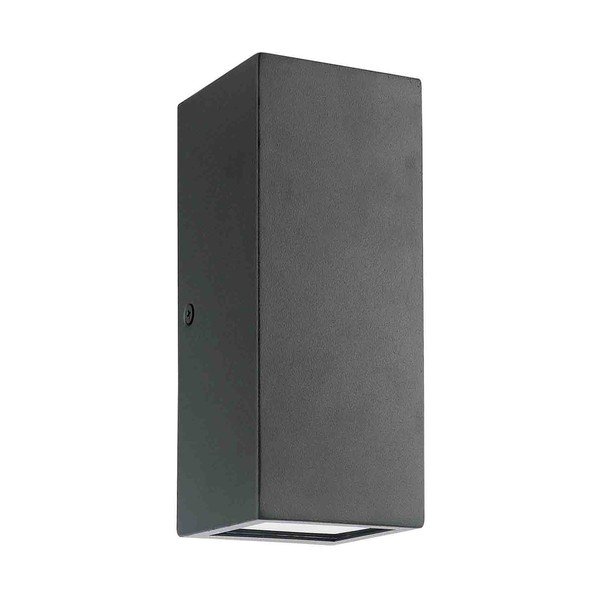 Mat črna stenska svetilka – Hilight