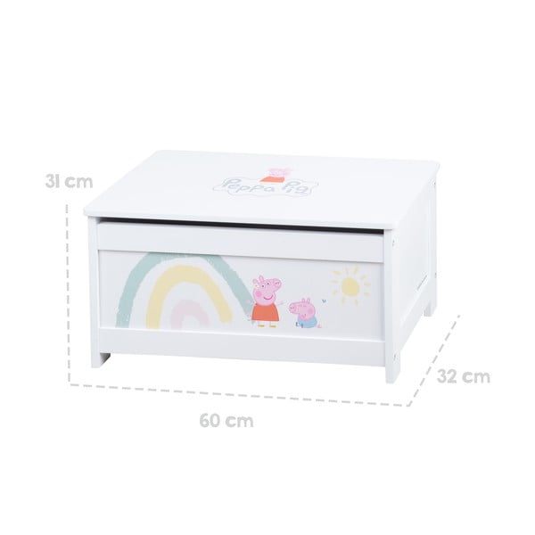 Otroška škatla za shranjevanje 60x32x30 cm Peppa Pig – Roba-image-1