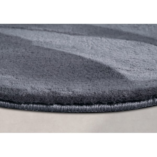 Antracitno siva okrogla preproga ø 160 cm Leon – Villeroy&Boch-image-4