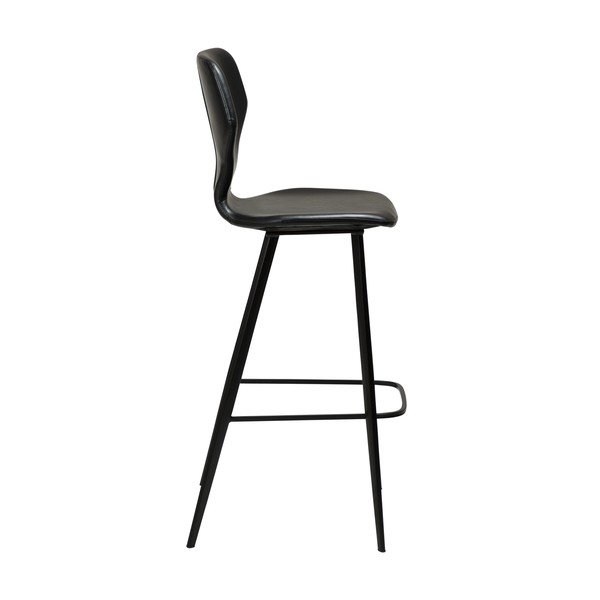 Črn barski stol (višina sedeža 79,5 cm) S.I.T – DAN-FORM Denmark-image-2