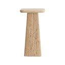 Stranska mizica s kamnito mizno ploščo 30x30 cm Kepami – Light & Living