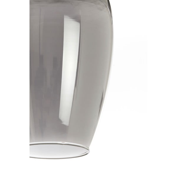 Temno sivo-bronasta viseča svetilka s steklenim senčilom ø 35 cm Lukaro – Light & Living-image-3