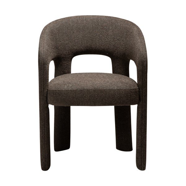 Rjav jedilni stol z nasloni za roke Splendor – DAN-FORM Denmark-image-3