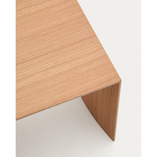 Stranska mizica v hrastovem dekorju 40x55 cm Litto – Kave Home-image-4