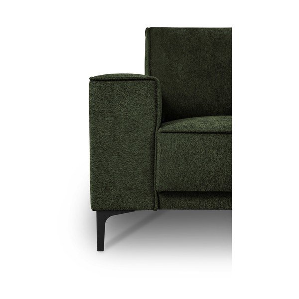 Zelena sedežna garnitura iz šenilje 224 cm Copenhagen – Scandic-image-4