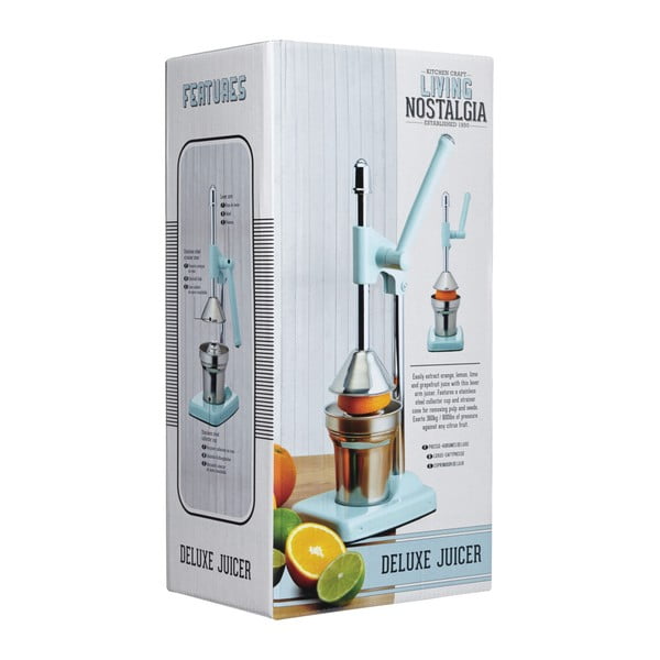 Ročni sokovnik z modrim vzvodom Kitchen Craft Living Nostalgia -image-2