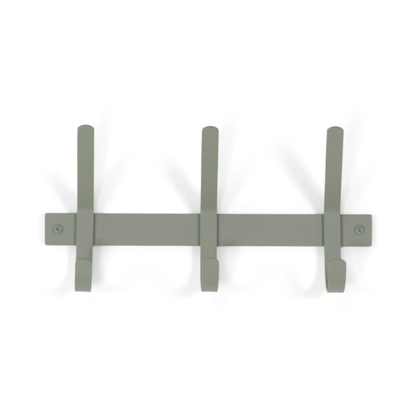 Prašno zelen kovinski stenski obešalnik 40 cm Dexter – Spinder Design-image-2