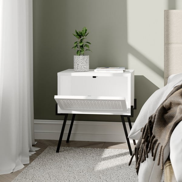 Bela nočna omarica Naive – Kalune Design-image-1