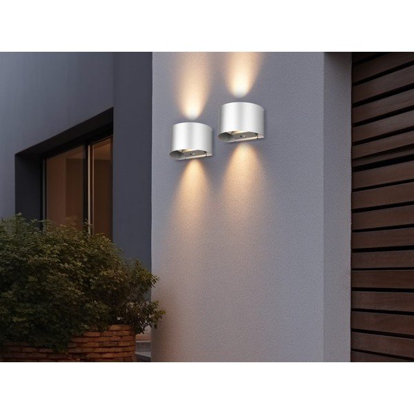 LED stenska zunanja svetilka s senzorjem gibanja (višina 10 cm) Talent – Reality-image-3