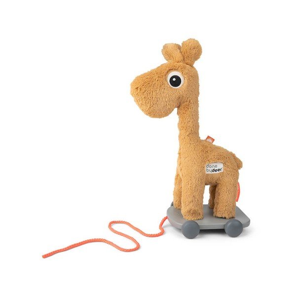 Gorčično rumena plišasta igrača Raffi - Done by Deer-image-1