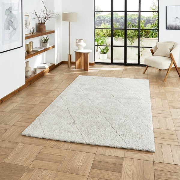 Svetlo siva preproga 160x230 cm Ideal Shaggy – Think Rugs-image-1