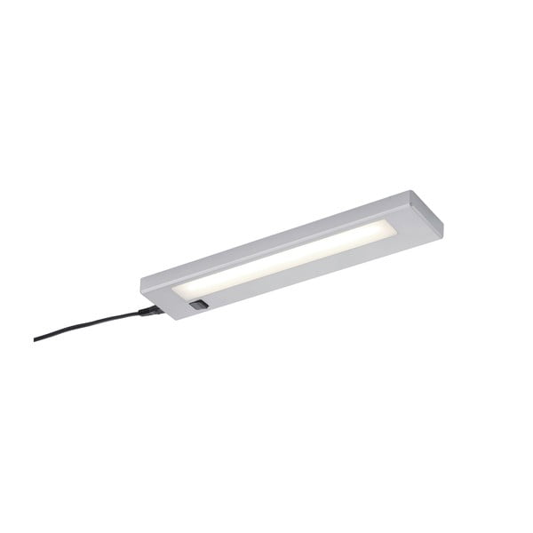LED stenska svetilka v srebrni barvi (dolžina 34 cm) Alino - Trio