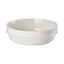 Kremno bela porcelanasta skledica za juho 900 ml Eau – Zone