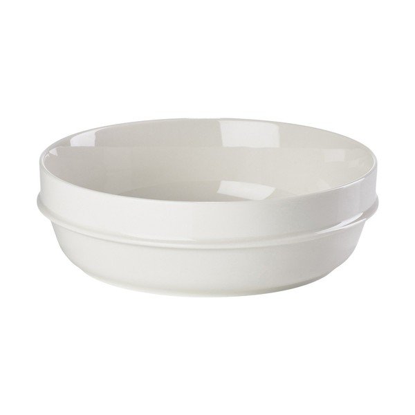 Kremno bela porcelanasta skledica za juho 900 ml Eau – Zone