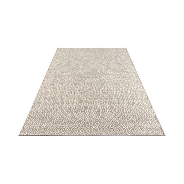 Bež in krem preproga za zunanjo uporabo Elle Decoration Bloom Croix, 160 x 230 cm-image-2