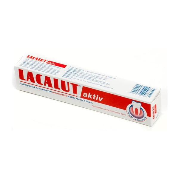 Lacalut Aktiv zobna pasta, 3 x 75 ml