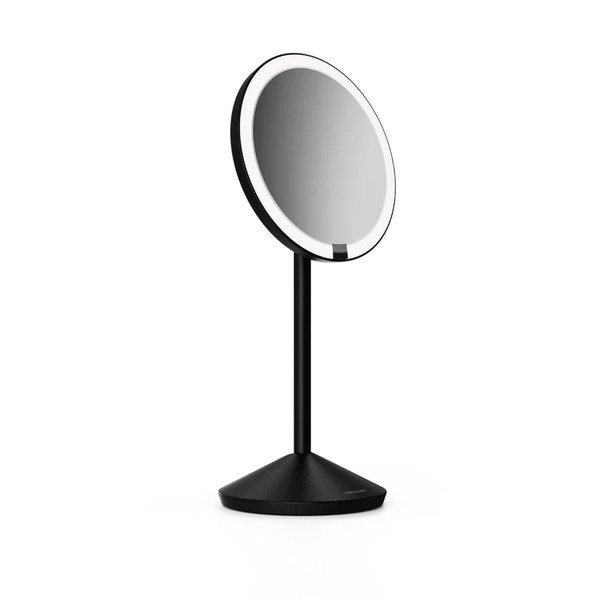 Kozmetično ogledalo z lučjo/povečevalno (10x povečava) ø 12 cm – simplehuman