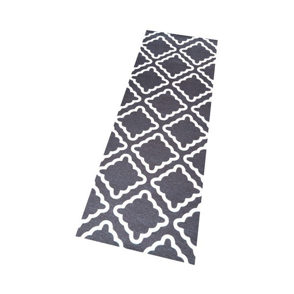 Temno modra vinilna preproga Zala Living Amy, 47 x 140 cm-image-1