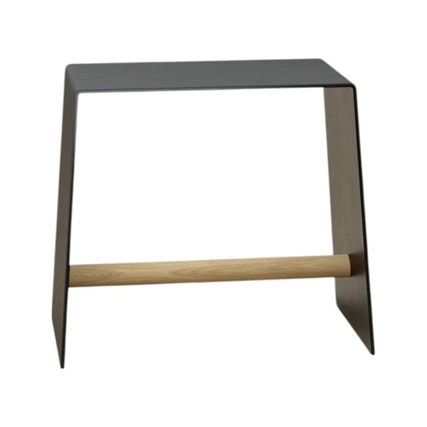 Črn kovinski stolček Bull – LIND DNA-image-2