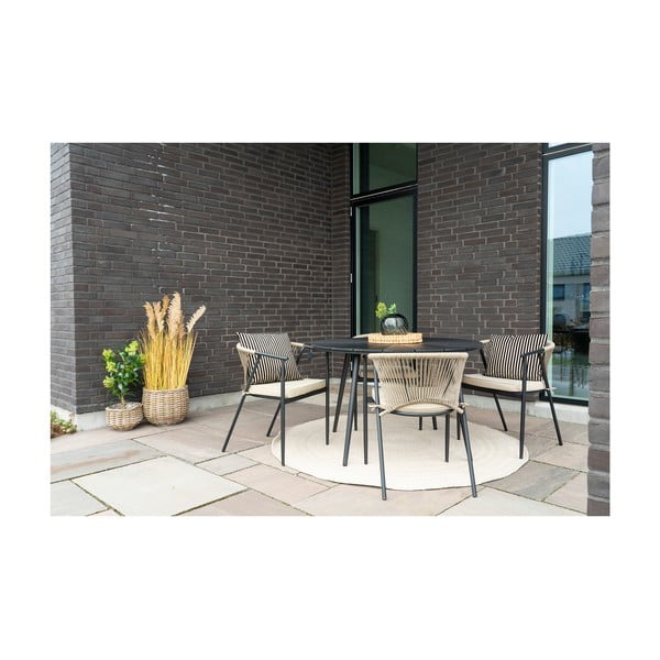 Okrogla vrtna miza ø 120 cm Atlanta – House Nordic-image-4