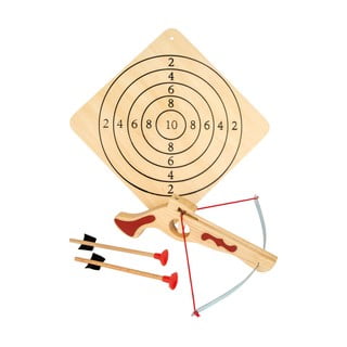 Lesen samostrel s puščicami in tarčo Leglerjev Crossbow
