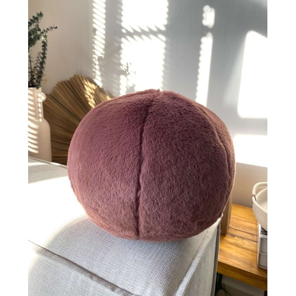 Okrasna blazina iz mikropliša ø 25 cm Top – Mioli Decor-image-3