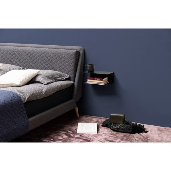 Črna kovinska polica Joliet - Actona-image-1