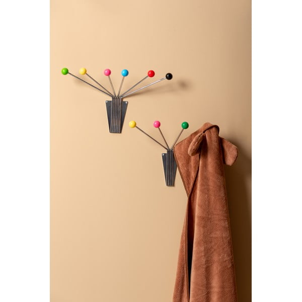 Kovinski stenski obešalnik v srebrni barvi  Neptune  – PT LIVING-image-1