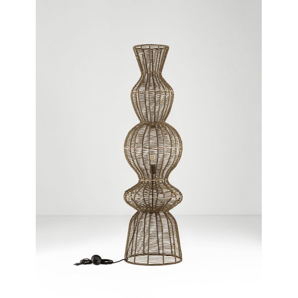 Stoječa svetilka iz vrvi v naravni barvi (višina 136 cm) Breena – Nova Luce-image-3