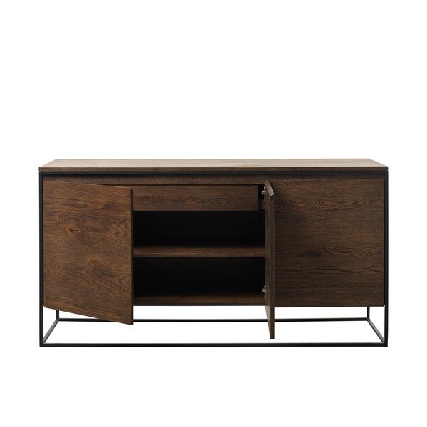Komoda s hrastovimi detajli Unique Furniture Rivoli-image-2