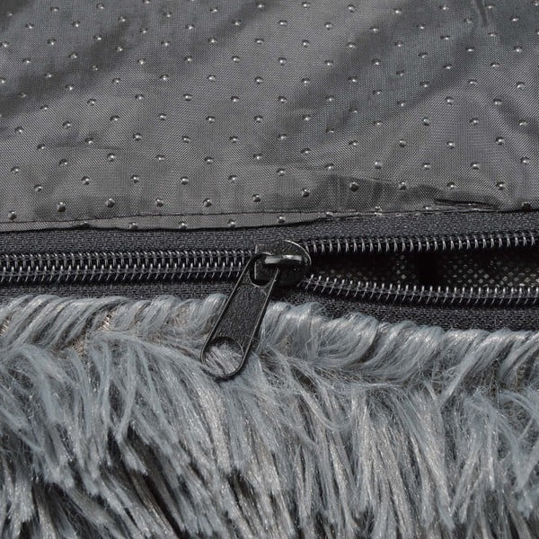 Temno sivo pregrinjalo za kavč za pse 95x120 cm – Love Story-image-1