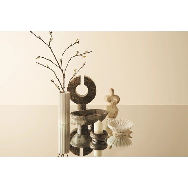 Bela vaza iz marmorja (višina 20 cm) Savio – Premier Housewares-image-4