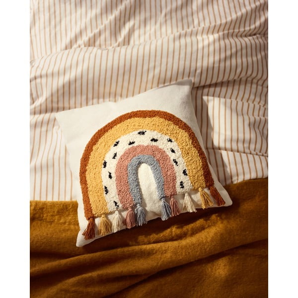 Bombažna otroška prevleka za blazino 45x45 cm Tadea – Kave Home-image-1