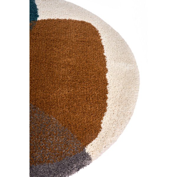 Rjava okrogla preproga ø 160 cm Arti – Hanse Home-image-4