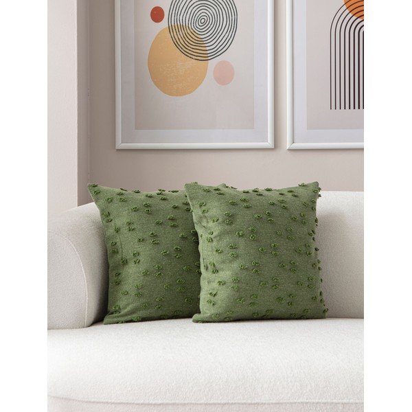 Prevleke za blazino v kompletu 2 ks 43x43 cm Tuffet – Mioli Decor-image-3