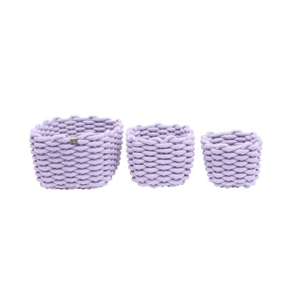 Tekstilne košare v kompletu 3 ks 30x25x19 cm Tom Tailor – Wenko-image-4