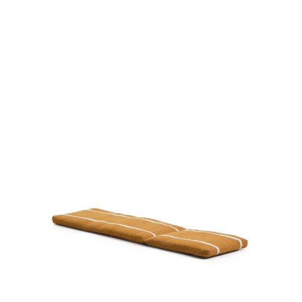 Oranžna vrtna sedežna blazina za ležalnik 50x175 cm Daila – Kave Home