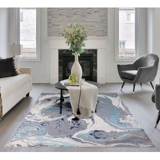 Modra preproga 230x160 cm Aurora - Asiatic Carpets