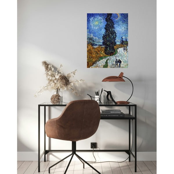 Reprodukcija slike Vincent van Gogh - Country Road in Provence by Night, 60 x 45 cm-image-1