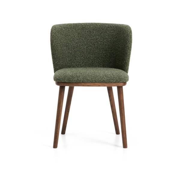 Zelen oblazinjen jedilni stol Ciselia – Kave Home-image-4