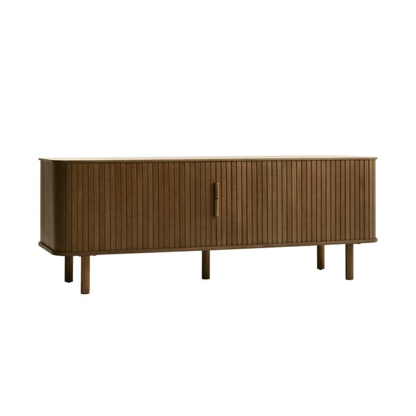 Rjava TV omarica v hrastovem dekorju 56x160 cm Cavo – Unique Furniture-image-3