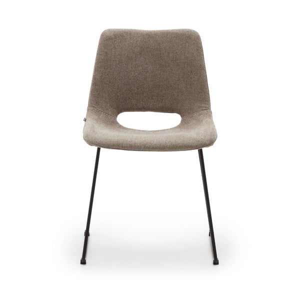 Svetlo rjav jedilni stol Zahara – Kave Home-image-2