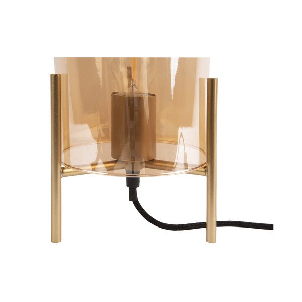 Steklena namizna svetilka v zlati barvi Leitmotiv Glass belil-image-3